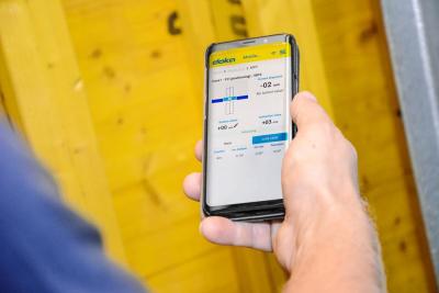 DokaXact App unterstützt die Baustellenmannschaft