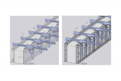 Egyoldali fal lehorganyzás