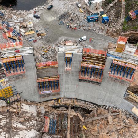 Dam Sarvsfossen Noorwegen