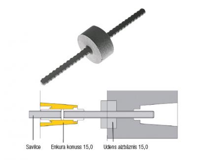 Ūdens aizbāznis 15,0