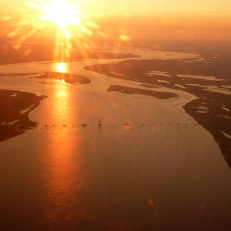Híd az Orinoco No folyó felett, Venezuela