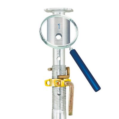 Deckenstütze Lochnummerierung