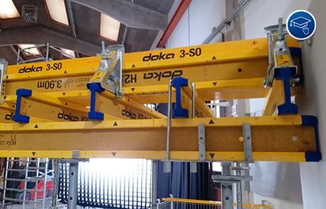 Balkenschalung - Unterzugschalung