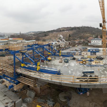 Most na rýchlostnej ceste R1 pri Nitre