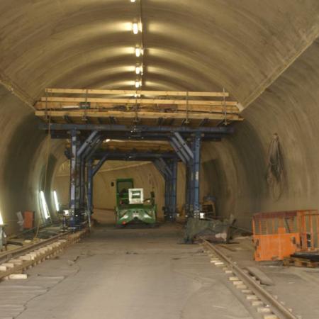 Pörzbergtunnel förbifart Schaala