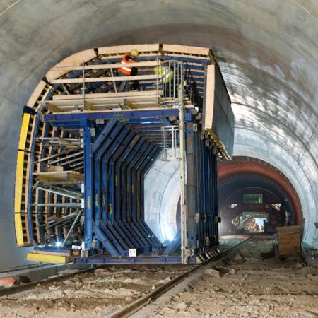 Turecký vrch vasúti alagút Szlovákia