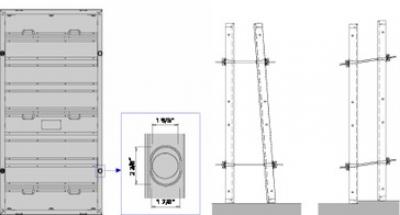 Fewer ties with wall formwork Framax Xlife