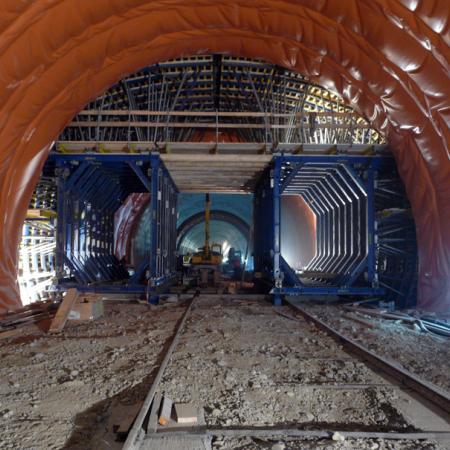 Turecký vrch vasúti alagút Szlovákia