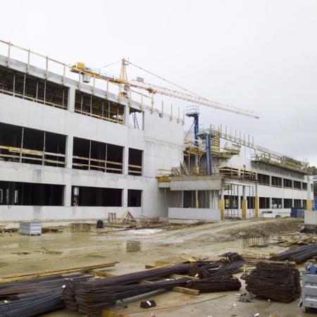 Novostavba zemské nemocnice Klagenfurt