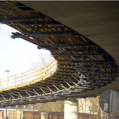 Chemnitz déli csatlakozás átvezetés