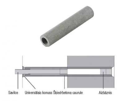 Šķiedrbetona caurule 22mm
