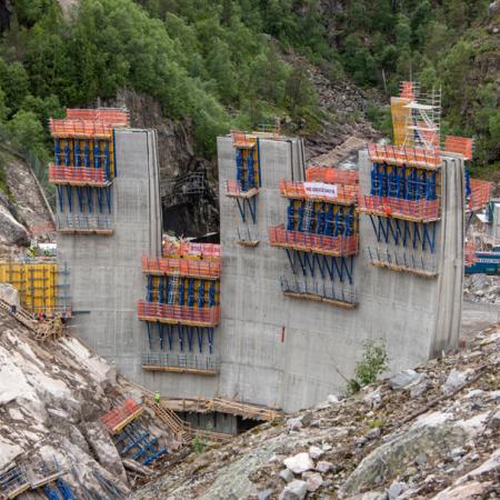 Dam Sarvsfossen Noorwegen
