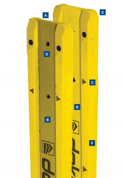 Timber formwork beam H20 eco