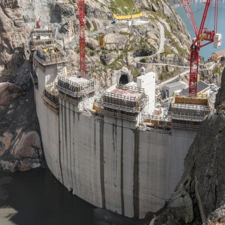 Staumauererhöung Emosson