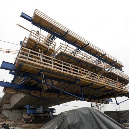 Most na rýchlostnej ceste R1 pri Nitre