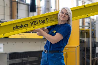 Doka colleague from beam production