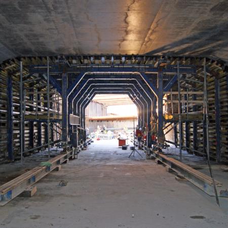 Trondheim közúti alagút Norvégia