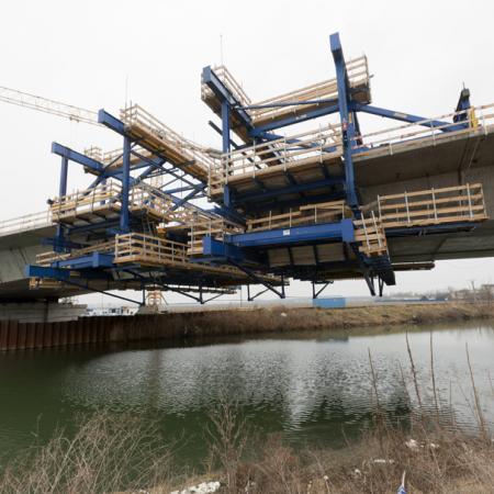 Most na rýchlostnej ceste R1 pri Nitre