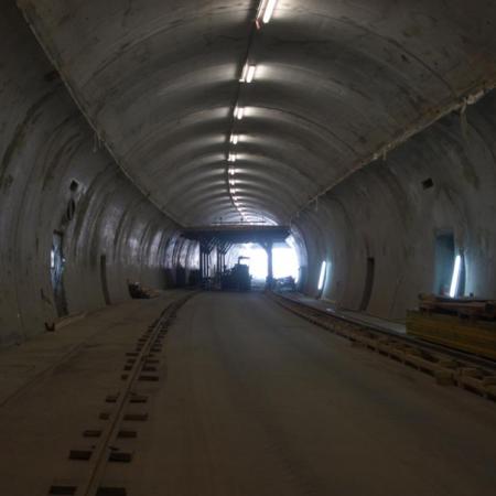 Pörzbergtunnel förbifart Schaala