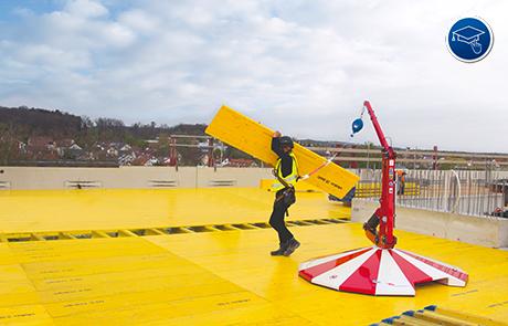 FreeFalcon - Die mobile Absturzsicherung