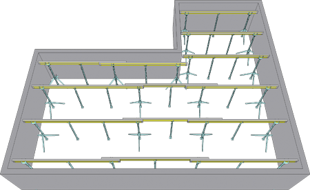 Deckenschalung Dokaflex 30 tec