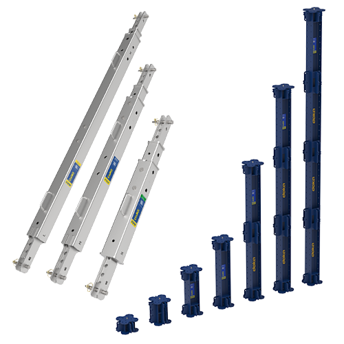 Teleskopstreben & Stützen