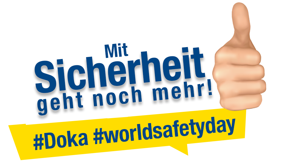Motto-Sticker World Safety Day