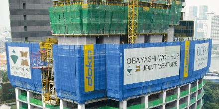 Автоматическая самоподъёмная опалубка Xclimb 60 Автоматическая самоподъёмная опалубка Xclimb 60