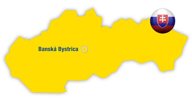 Map Banská Bystrica