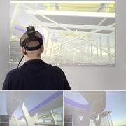 Mittels Virtual Reality konnten Polier und Projektleiter schon im Vorfeld den späteren Schalungsaufbau 1:1 virtuell betrachten.