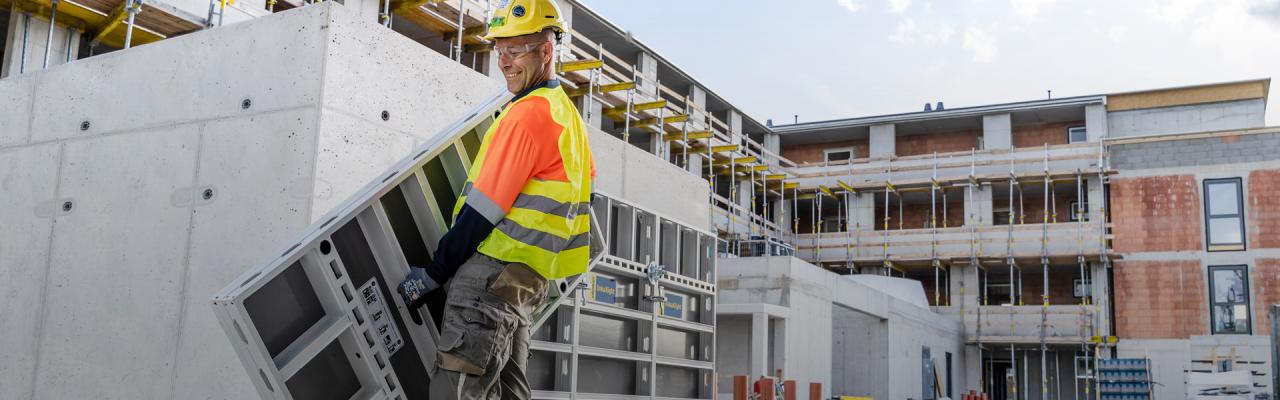 Die neue Alu-Rahmenschalung punktet mit Leichtigkeit