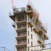 Tour Hyperion - Doka - Eiffage Construction Nord Aquitaine - Noyau -béton