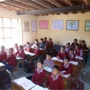 In the Himalaya the first free secondary school in the region is being established with the support of the Umdasch Foundation.