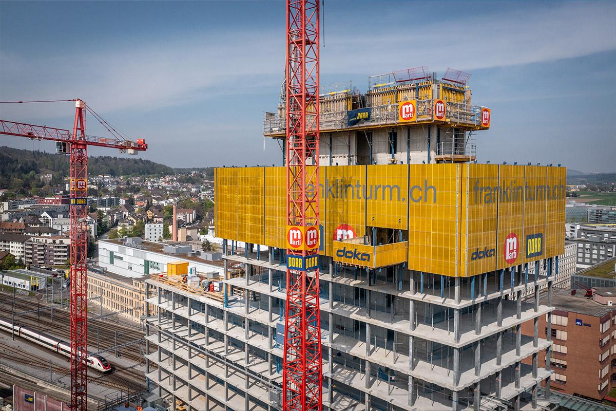 Formwork solutions for High Rise construction - Doka