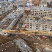 Byty Popradská, Košice - výstavba pomocou Doka-debnenia 