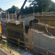 Hamburger Deckel, Tunnel Schnelsen, Baustelle, Stadtautobahn