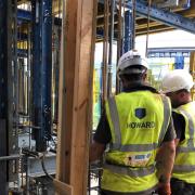 Howards and Doka on Slipform Site