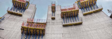 Power station construction