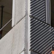 Doka - Framax Xlife - coffrage voile - béton matricé - Hangar G1