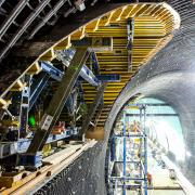 Martin Place station has nine individual tunnel cross-sections for which Doka designed unique formwork solutions. 
<br />

<br />
Photo: Sydney Metro_2.jpg
<br />
Copyright: Image supplied by Sydney Metro
<br />
