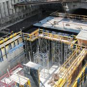 Even architectural demands such as with the Metro expansion in Algeria are realised quickly and safely with high-performing Doka products. Photo: Doka