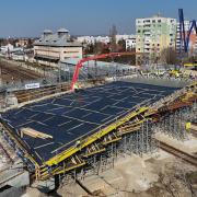 Doka debnenie pre hornú stavbu mosta 