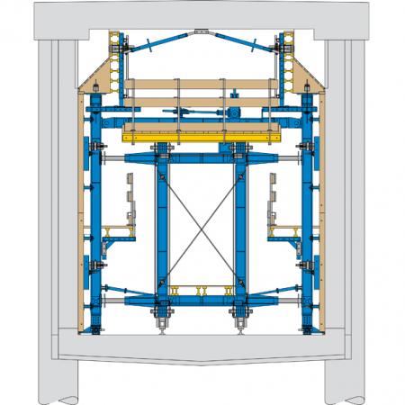 Túnel de la pista del aeropuerto de Viena - Doka