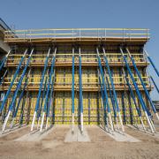 Doka Framed Formwork Framax Xlife plus at Oosterweel Bypass project
