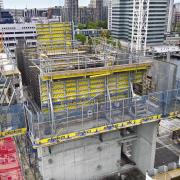 Doka’s visible framed formwork Framax Xlife & guided climbing 
<br />
formwork Xclimb 60
<br />
