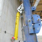 Stavebný objekt: Most „Čadečka“
<br />
Detail šplhacieho cylindra (žltý) a šplhacieho profilu (modrý)
<br />
