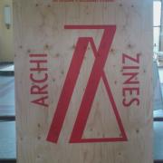 Logo výstavy Archizines
