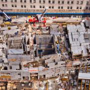 Auch die Bauarbeiten beim Turm 2 haben mit Unterstützung von Doka bereits begonnen. (Foto: Joe Woolhead)