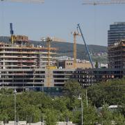 Panorama City sa bude po dokončení pýšiť dvoma štíhlymi vežami v tvare trojuholníka s výškou 108 m.