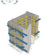 Krok 4: Vyexportujte si plány pre nasadenie debnenia, a to vrátane 3D náhľadu pre ľahkú kontrolu správnosti montáže debnenia. 